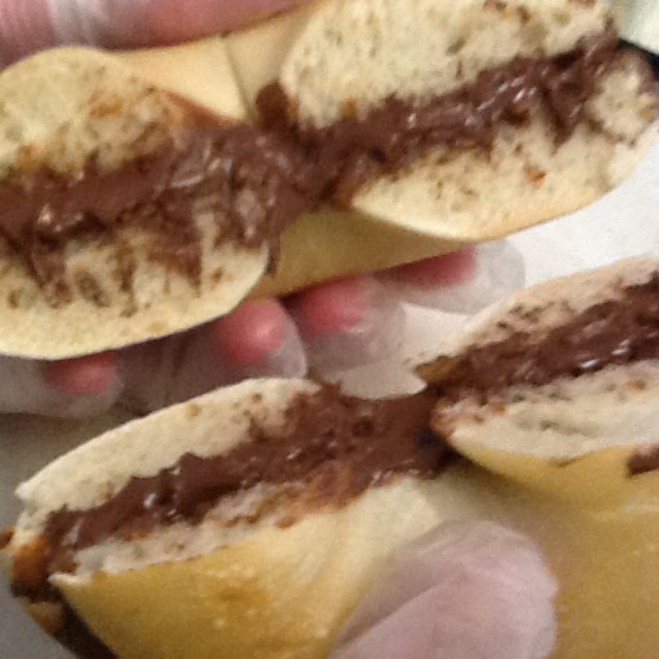Nutella Elizabeth's Bagels